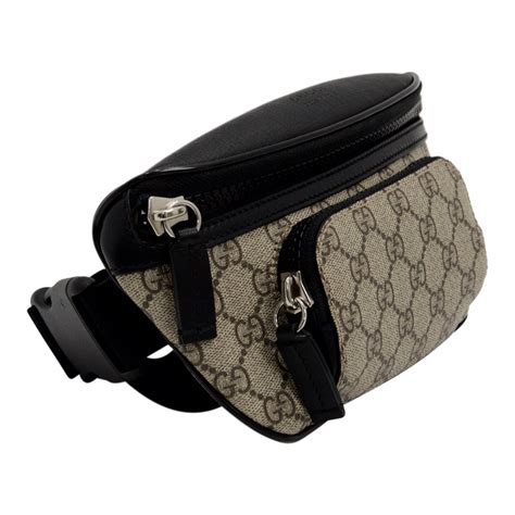 gucci 2017 soft gg supreme belt bag|gucci belt with silver buckle.